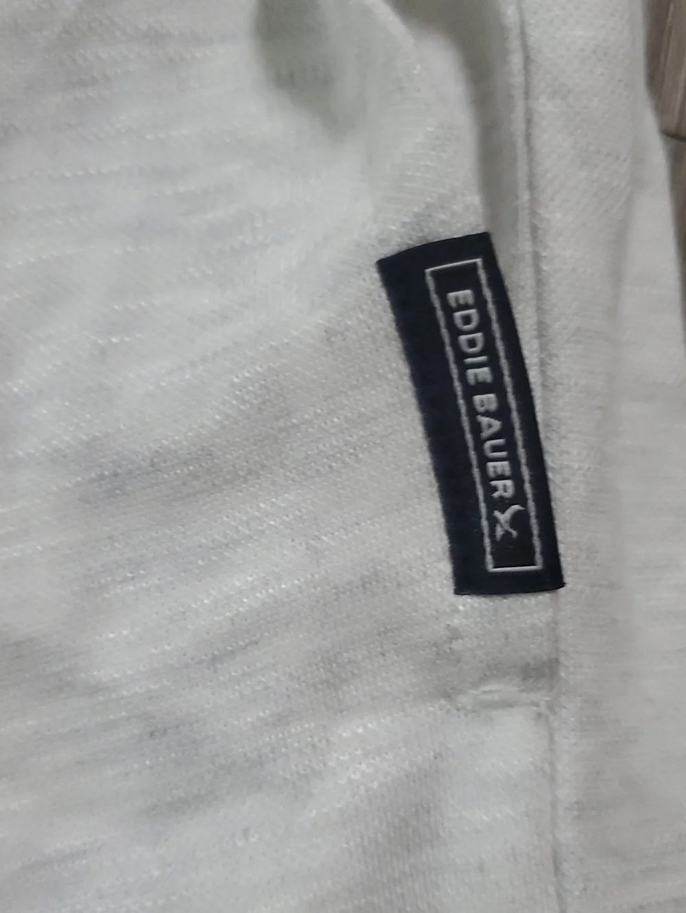 Eddie Bauer Light Beige Drawstring Athletic Shorts, Size XL